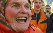 Охорона Ющенка здала бабу Параску в міліцію