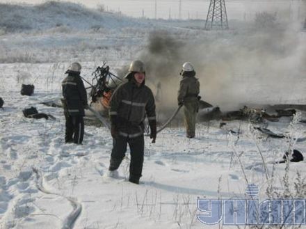 В Донецкой области разбился вертолет: пилот погиб (добавлены фото)
