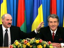 Лукашенко, Ющенко