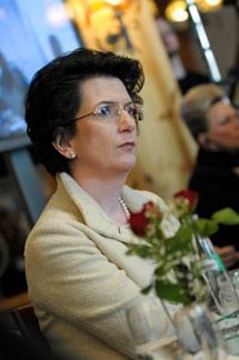 Екс-спікер Грузії, лідер партії ”Демократичний рух - Єдина Грузія” Ніно Бурджанадзе 