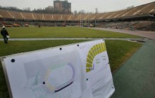 Завершен первый этап строительных работ по реконструкции НСК «Олимпийский»
