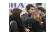 Освобожденный экипаж "Фаины" поручкался с Президентом (фоторепортаж)