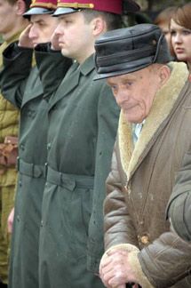 Ветеран ВОВ, участник боя советских и чехословацких войськ с немецко-фашистскими захватчиками у села Соколово