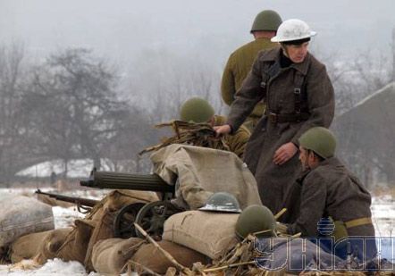 Реконструкция боя 1943 г. у села Соколово (фоторепортаж)
