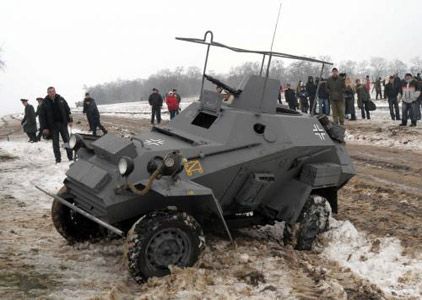 Реконструкция боя 1943 г. у села Соколово (фоторепортаж)