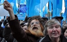 ПР вивела у Харкові на мітинг 30 тисяч