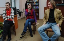 Зустріч з Любкою і Стронґовським у НаУКМА (фото)