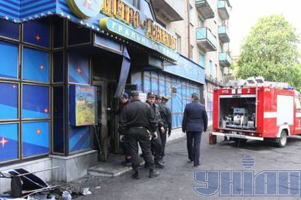 Тимошенко побывала на месте пожара (добавлены фото)