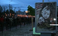 Факельное шествие в Керчи (фото)