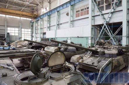 Танки «Оплот» на ДП «Завод ім. Малишева», у Харкові