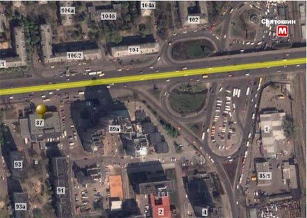 На проспекте Победы в Киеве горел магазин детской одежды