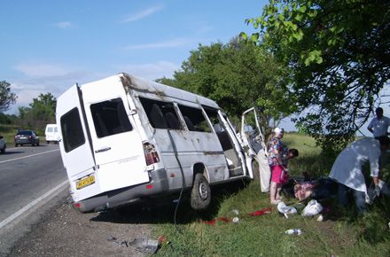 ДТП у Криму: працювали десять бригад «швидкої допомоги» (додані фото)
