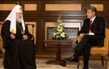 Зустріч Ющенка з Патріархом Кирилом розпочалася
