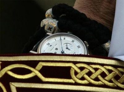 Patriarch Kirill wears watch worth EUR 30 thousands photo UNIAN