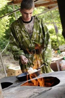 Детский казачий лагерь 'Крым-Сечь' (фоторепортаж)