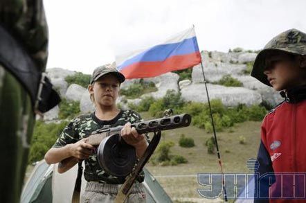 Детский казачий лагерь 'Крым-Сечь' (фоторепортаж)