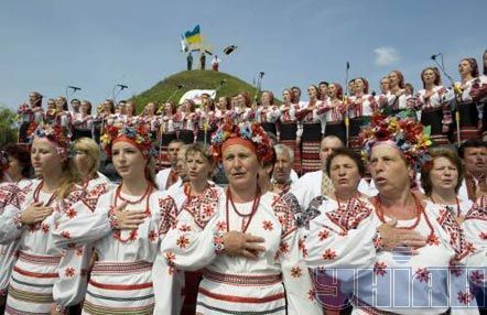 Володимир Литвин на 360-річчі Зборівської битви (фоторепортаж)