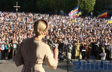 Тимошенко на Волыни и Львовщине (фоторепортаж)