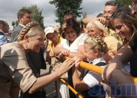 Тимошенко на Волыни и Львовщине (фоторепортаж)