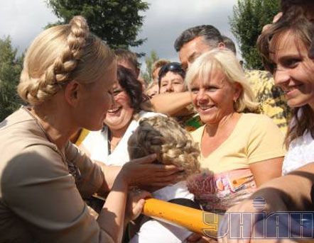 Тимошенко на Волыни и Львовщине (фоторепортаж)
