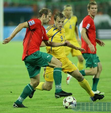 Украинцы с белорусами сыграли 0:0 в пользу хорватов