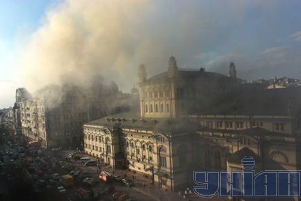 У Києві мало не згоріла квартира Кличка (фото)

