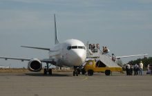 В Харківський аеропорт завезли нові трапи