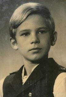 Борис Новожилов, дитяче фото
