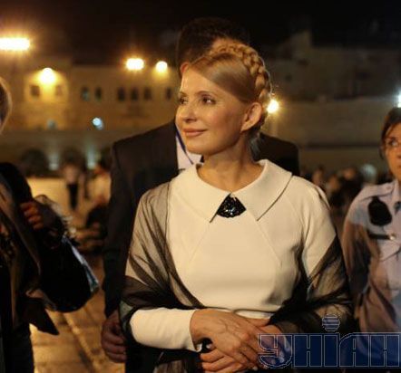 Тимошенко в Иерусалиме (фото)