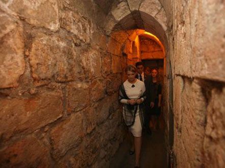 Тимошенко в Иерусалиме (фото)