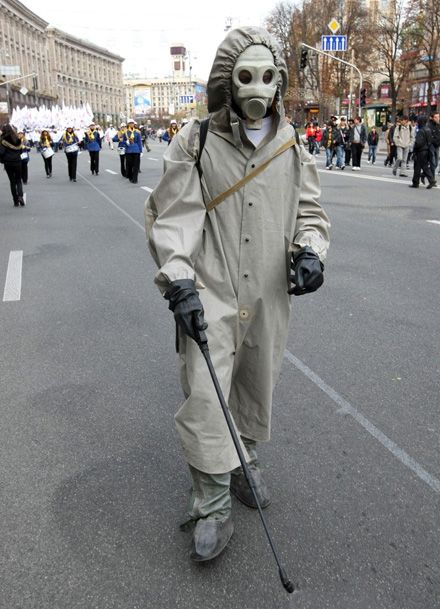 В Киеве прошел парад в честь первой «пятилетки генсека Лени» (фото)