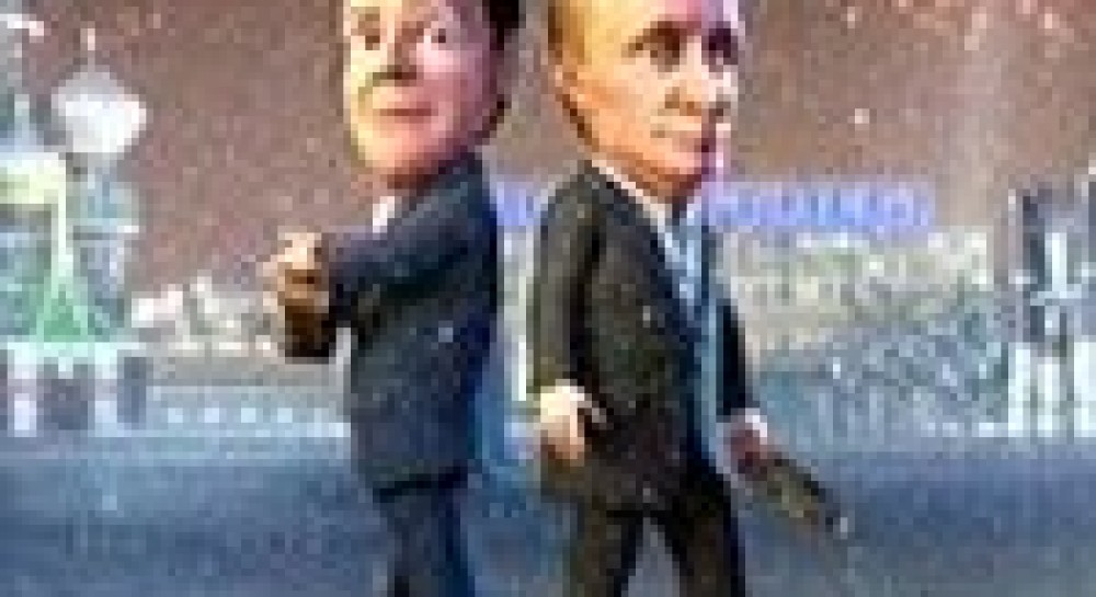 Как Шендерович оценил Путина, бьющего себя бубном по заднице
