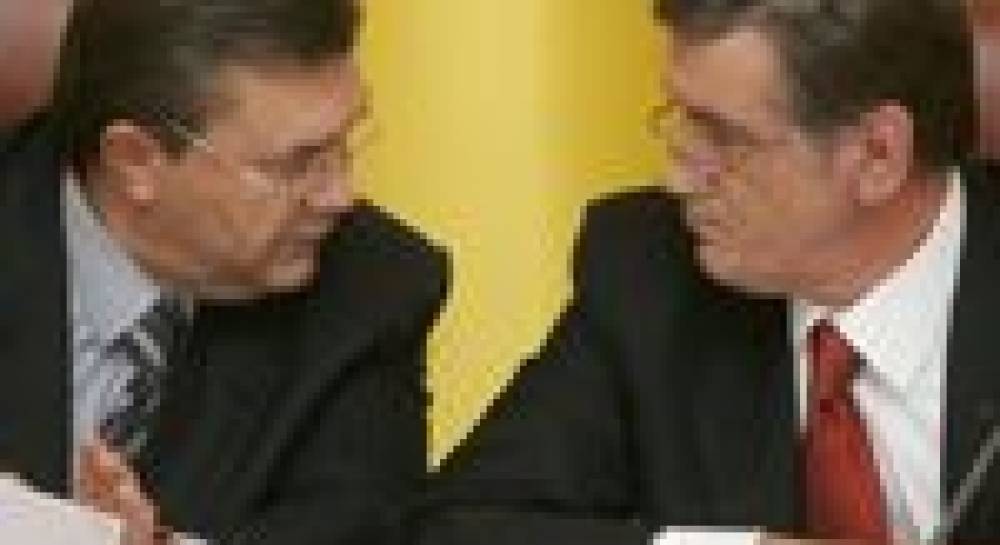 Коли Януковича коронуватимуть, Ющенко буде у відключці