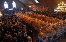 У Луцьку віруючі принесли до храму близько 50 тисяч хлібин (фото)