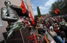 В Украине установили памятник Сталину (фото, видео)
