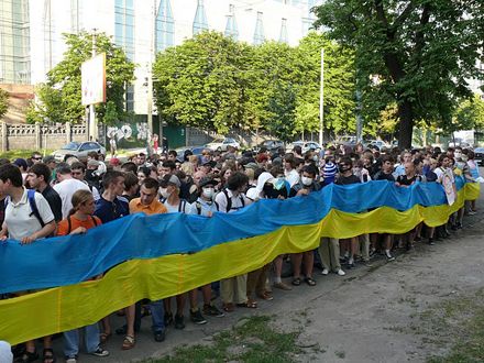 Українці протестують проти свавілля міліції (фото)