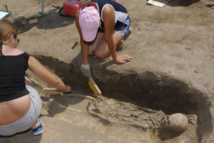 Археологические раскопки в Батурине