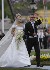 Кронпринцесса Виктория с мужем 