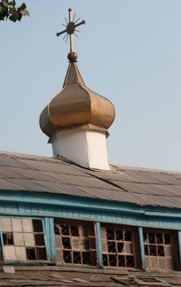 На месте взрыва в Свято-Покровском храме (фото)