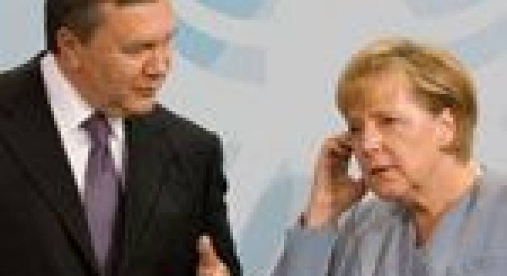С чем Янукович приехал от Меркель