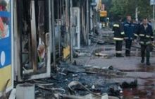 В центре Днепропетровска горит компьютерный клуб