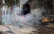 В Московской области осталось потушить 9 пожаров