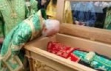 В Глинской пустыни прославили в лике святых трех угодников Божьих