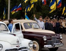 Янукович і Медведєв влаштували царські розваги