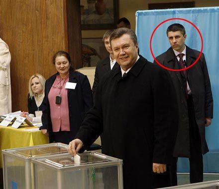 Керівником охорони Януковича виявився громадянин Росії