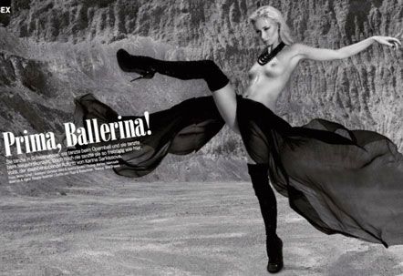 Российскую балерину уволили из Венской оперы за эротику (фото)