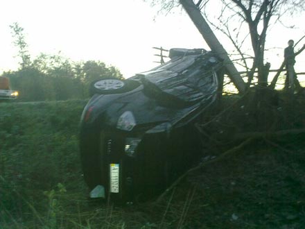 Ванникова попала в ДТП (фото)