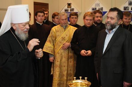 Митрополит Володимир освятив Київський ювелірний завод