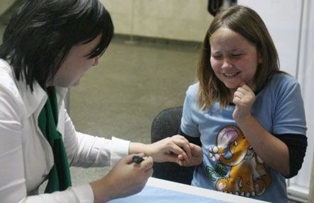 У Києві робили експрес-аналіз на діабет (фоторепортаж)