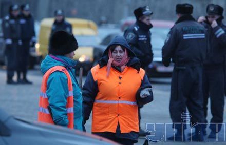 Беркут на Майдан нагнали для охорони громадського порядку? (фоторепортаж)